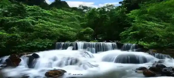 An awe-inspiring  image of 'Wonderful waterfall' , located in Poonchola, of Palakkad Dt Kerala. Image added for informational purpose. 